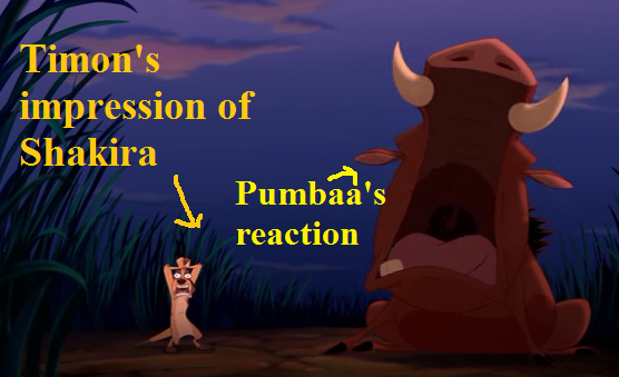timon and pumbaa