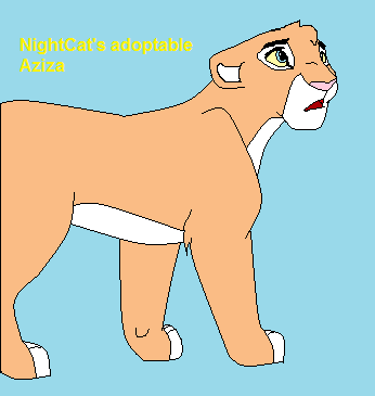 Nightcat's Adoptable Aziza