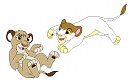 Rihana and allostar as cubs playing!
