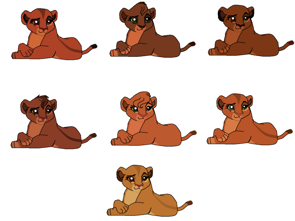 KovuXKiara Female cubs (ADOPTABLES)