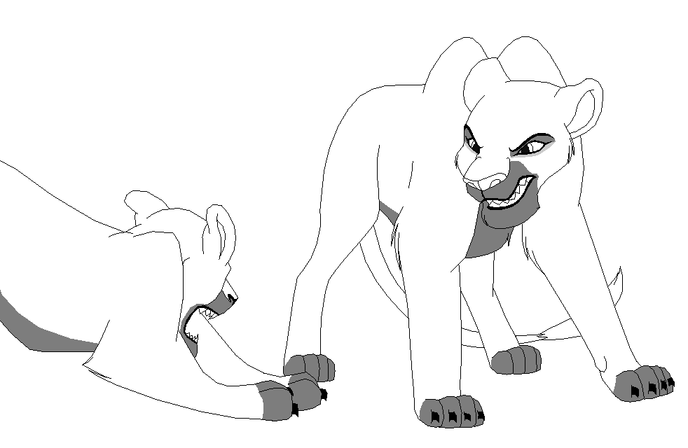Lionesses fighting base