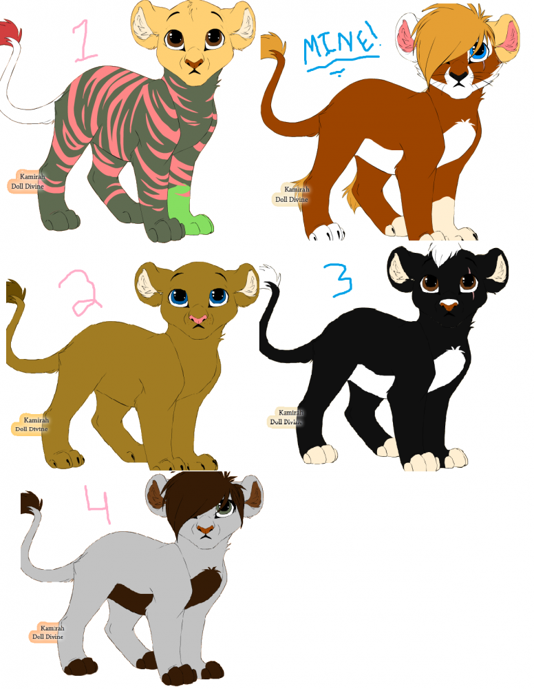 adoptables again! (CLOSED)