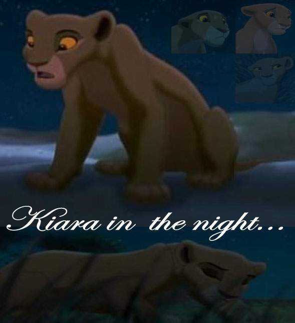 Kiara in the night...