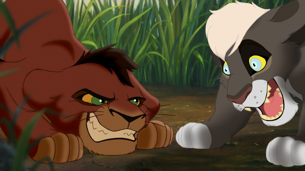 (Tobias and Kovu)