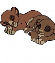 Sleeping like little angels.