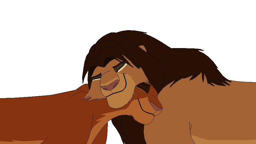 Father and daughter. 