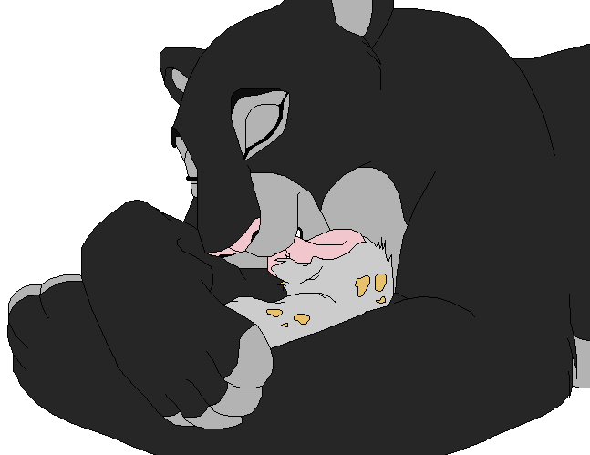 Busara washing newborn Mia