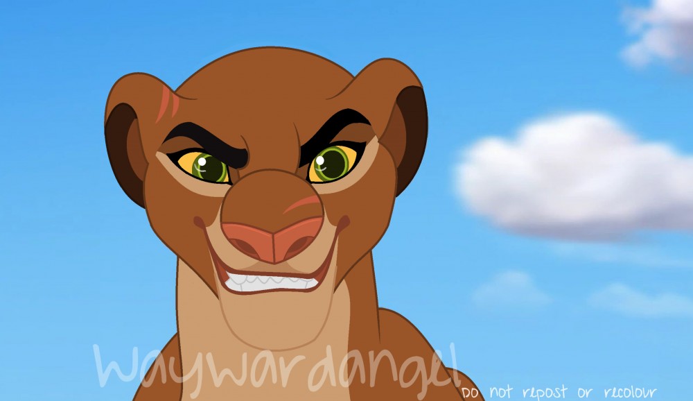 A Powerful Lioness