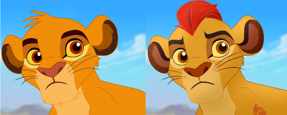 Simba and Kion