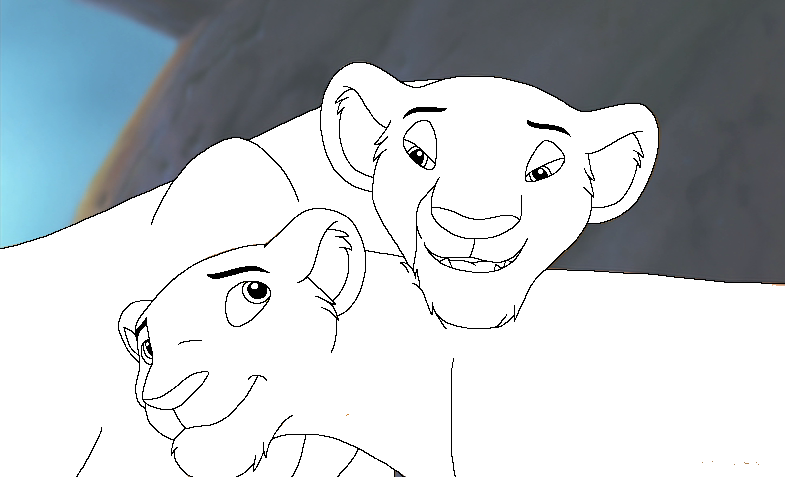 Mother and daughter blank render (FRIENDS ONLY)