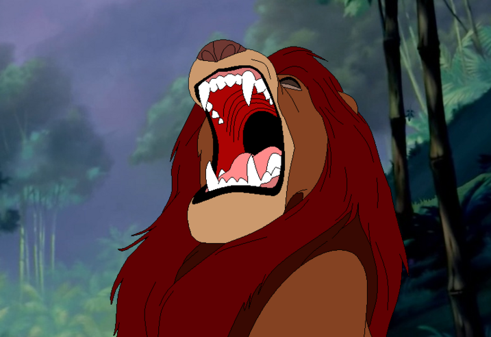 The king's roar