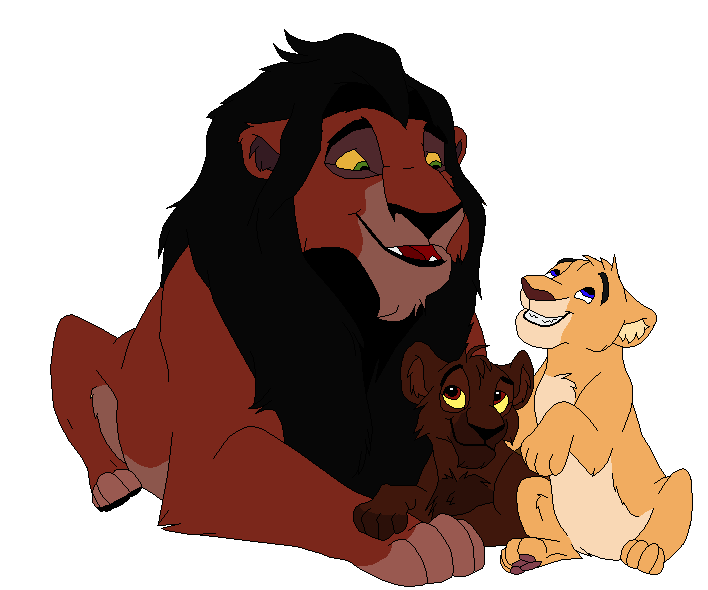 Father and sons