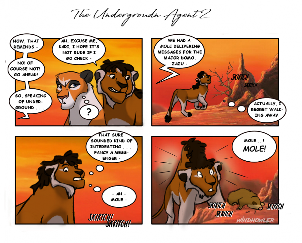 The Underground Agent Comic Page 2