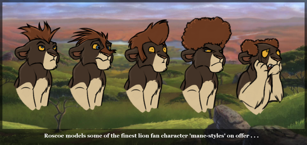 Parody - Roscoe Models Mane-styles