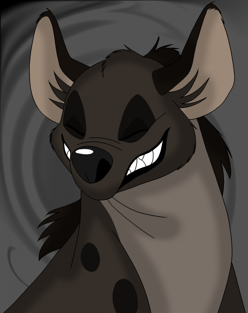 Smiling Hyena