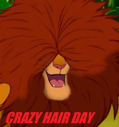 Crazy hair day (edit I did on Pic monkey)