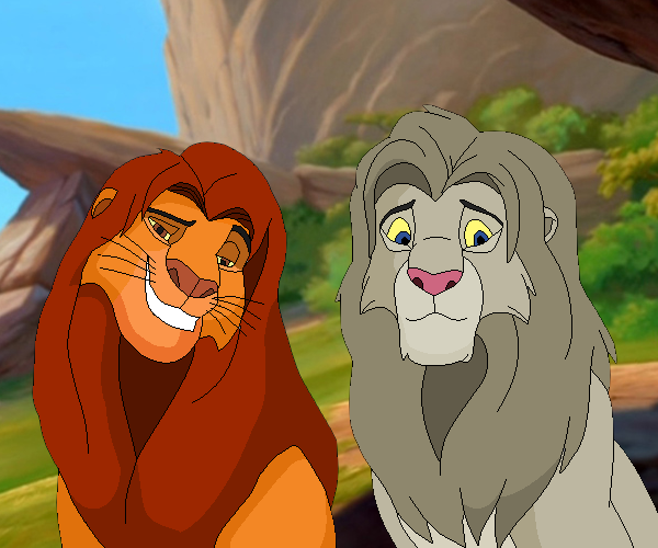 Jiwe et Simba pour Ermi :3