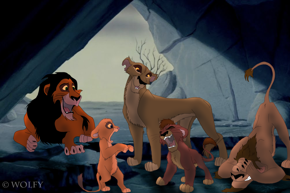 La famille de scar.