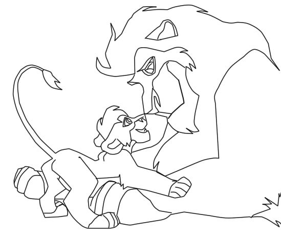 scar and baby