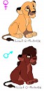 Adoption lionceaux. 