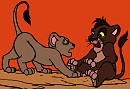 Tash Gives Kovu a telling to!