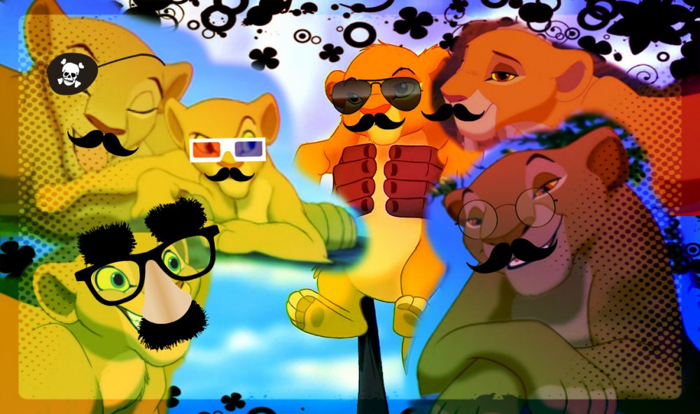 Everything is better with a mustache!