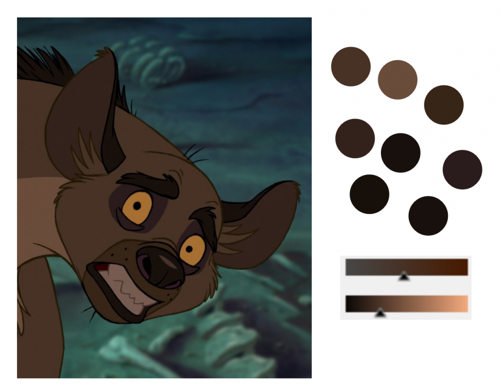 TLK Hyenas aren't GREY