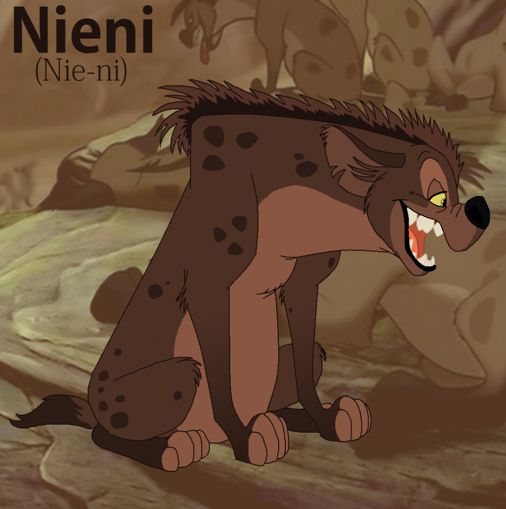 My hyena character :3