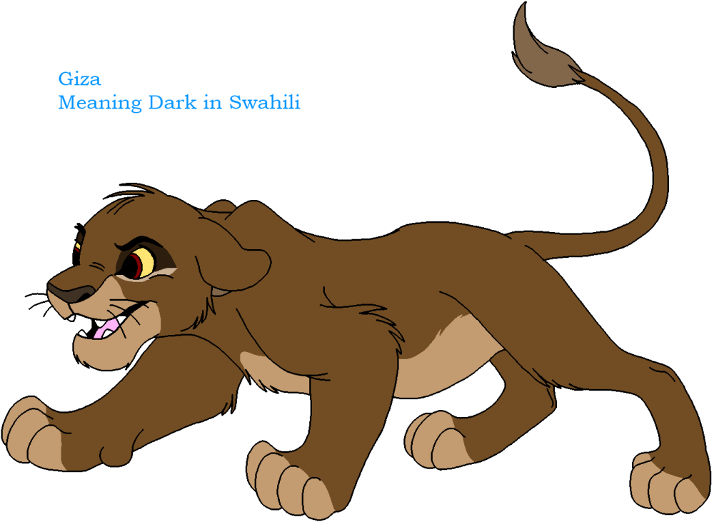 New character: Giza 