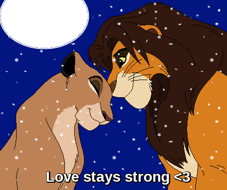 Love stays strong