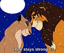 Love stays strong