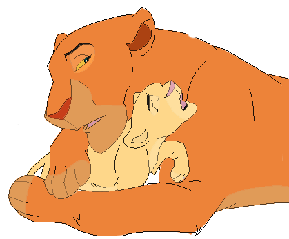 Cadeau pour Vitani et Kopa