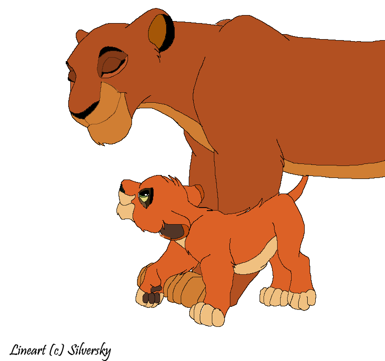 Scar et sa mère 