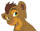 Busara as a little Cub