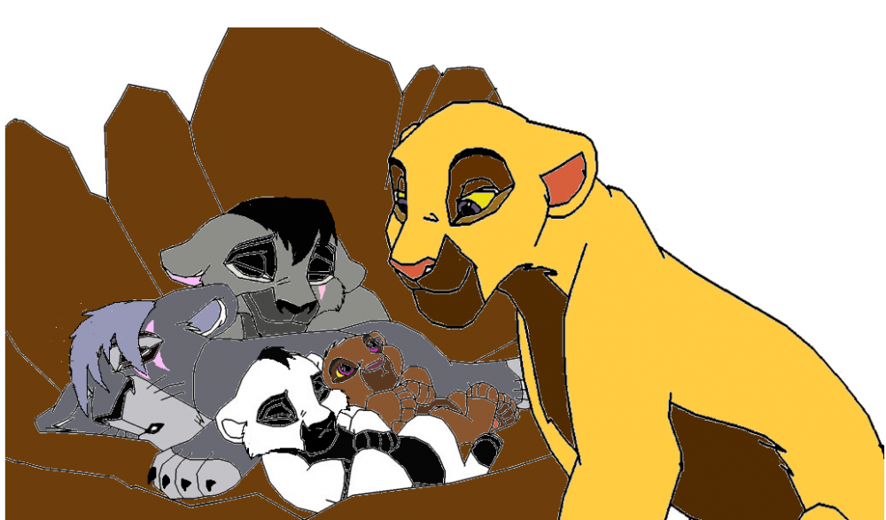 Julie and Uzuni's cub 