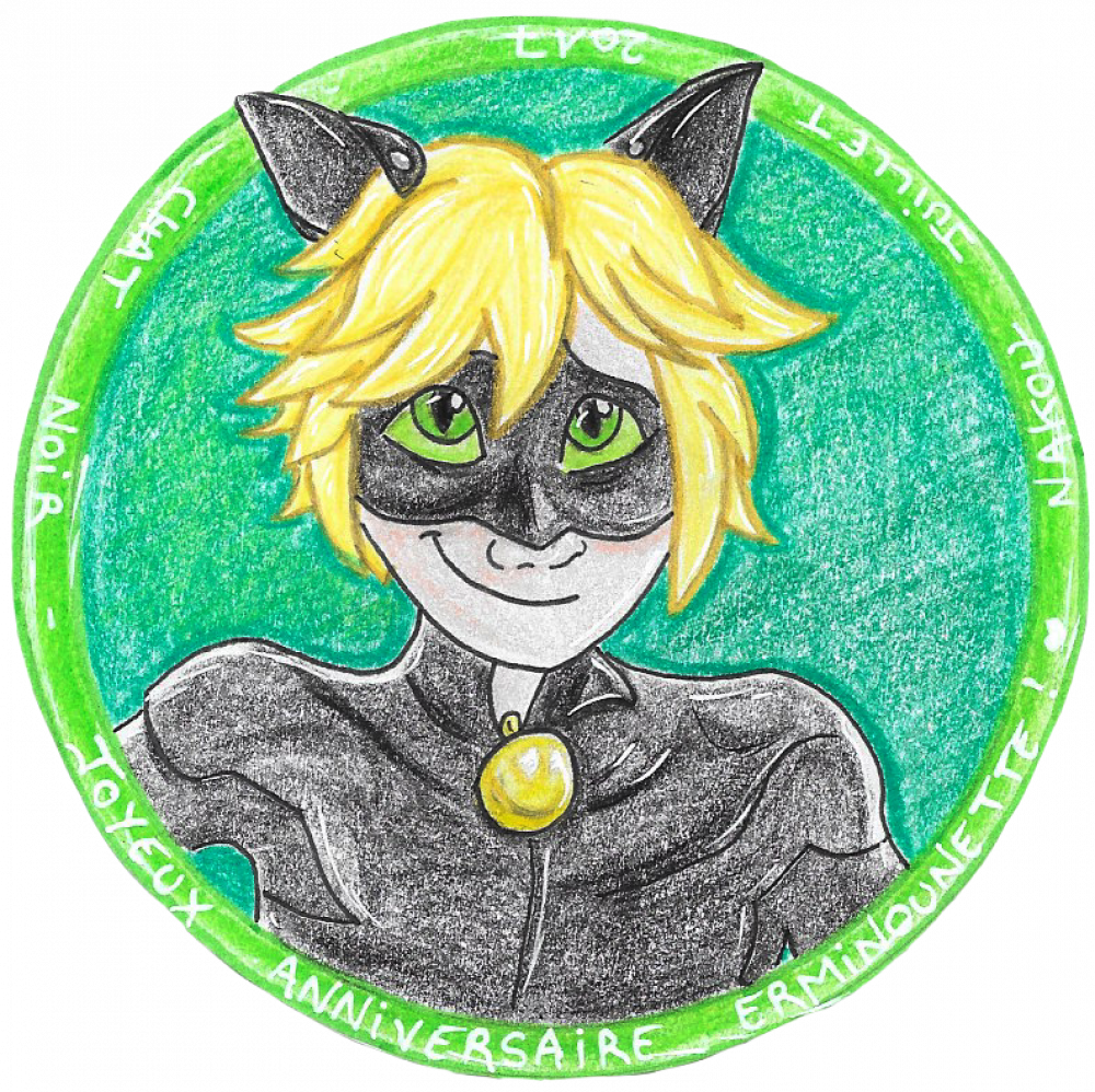 Badge Chat Noir