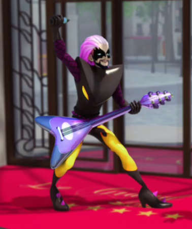 Detail Guitar Vilain