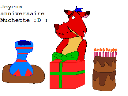 Joyeux anniversaire Mush' :D