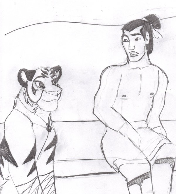 Art Trade with LittleMissMulan2011