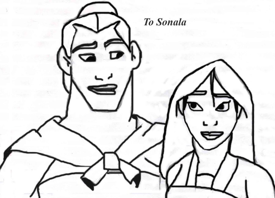 Surprise Lineart for Sonala