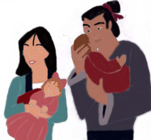 Proud Parents of Twins Colored