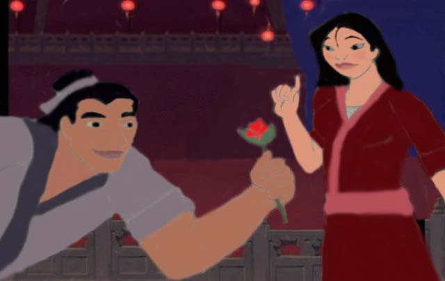 Flower for Mulan Colored