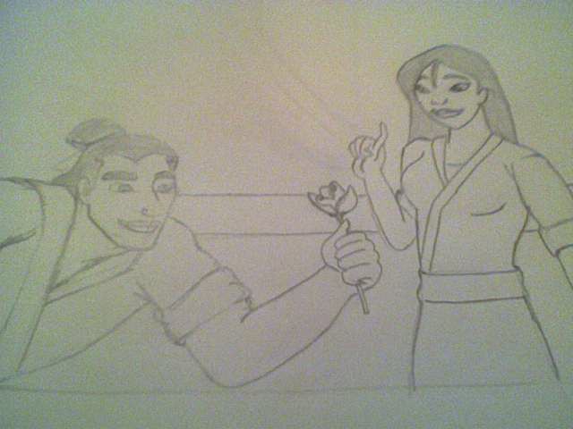 Flower for Mulan 