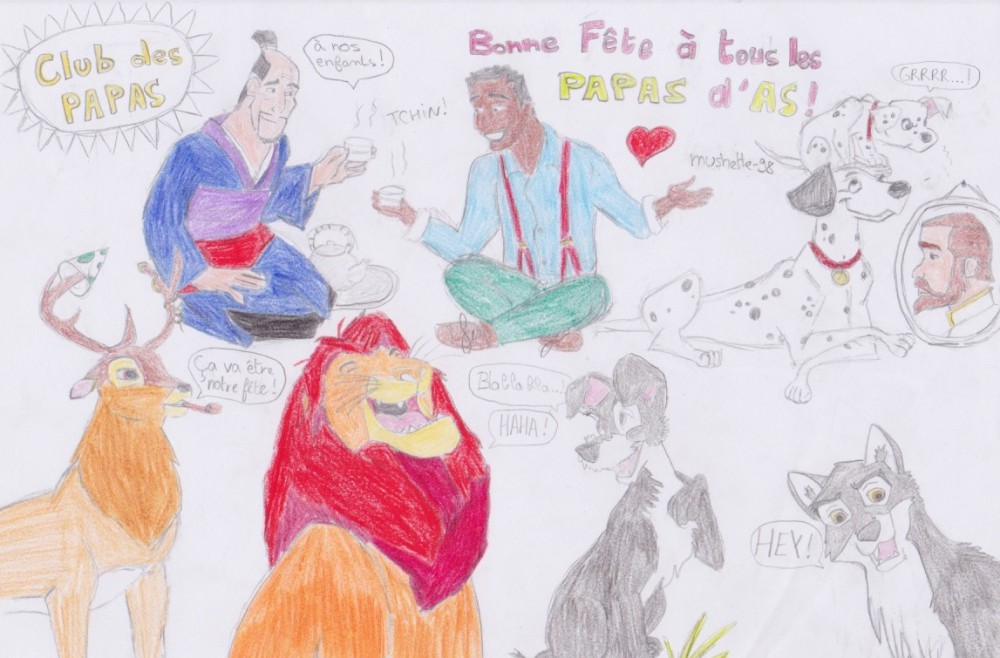 Bonne fête à tous le PAPAS !