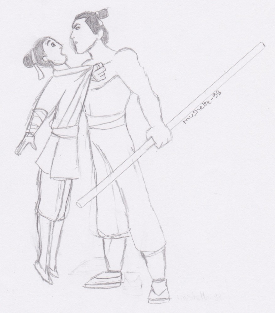 Le couple Shang-Mulan