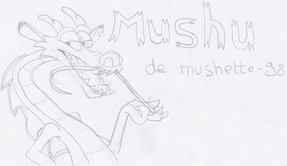Mushu crayoné
