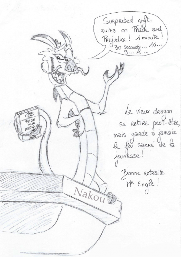 Départ à la retraite Mr Engle