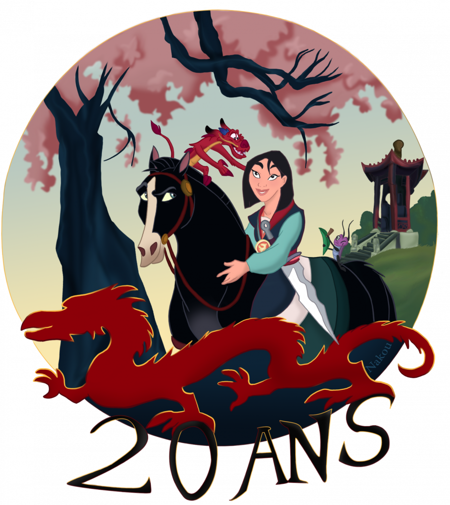 Badge - 20 ans Mulan
