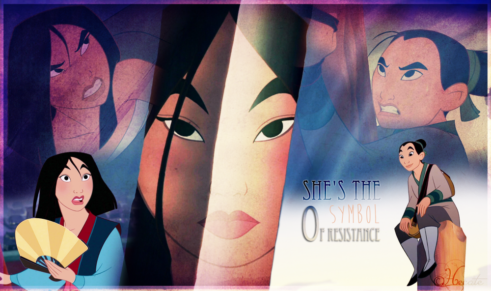 She's a symbol of resistance