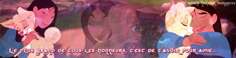 Une pensée pour Mushynette < 3